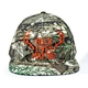 Camouflage Orange Embroidered Snapback hat